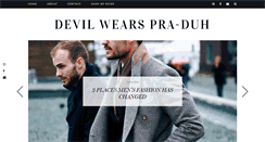 Desktop Screenshot of devilwearspraduh.com